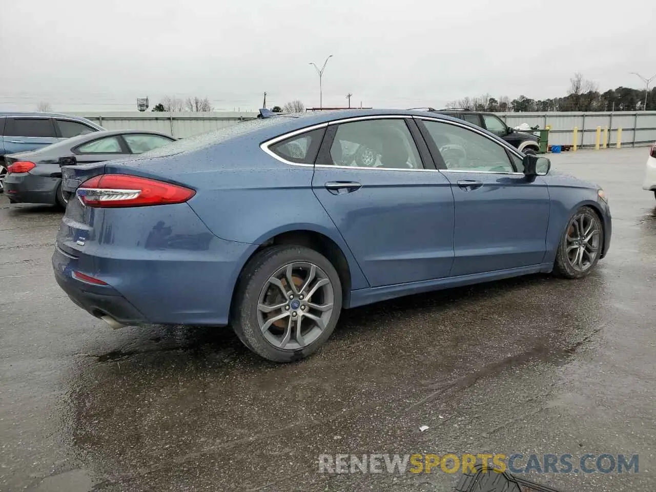 3 fotografías del automóvil dañado 3FA6P0CDXKR265120 FORD FUSION 2019