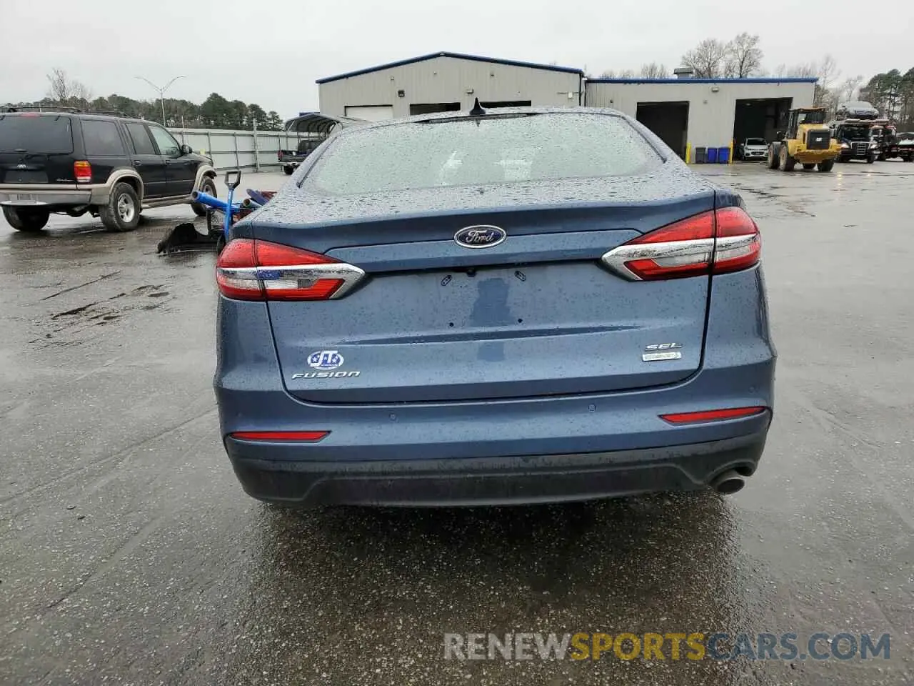 6 fotografías del automóvil dañado 3FA6P0CDXKR265120 FORD FUSION 2019