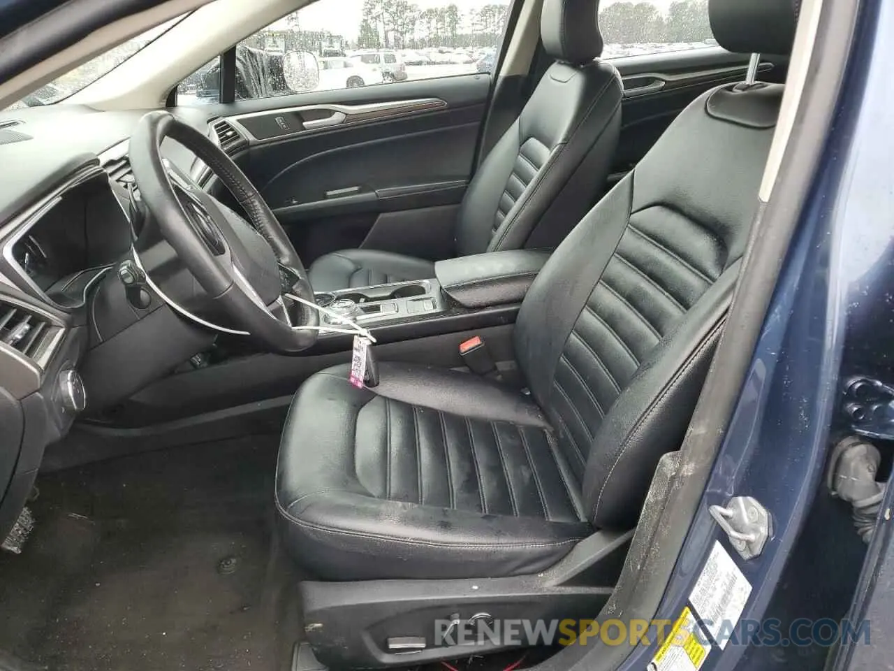 7 fotografías del automóvil dañado 3FA6P0CDXKR265120 FORD FUSION 2019