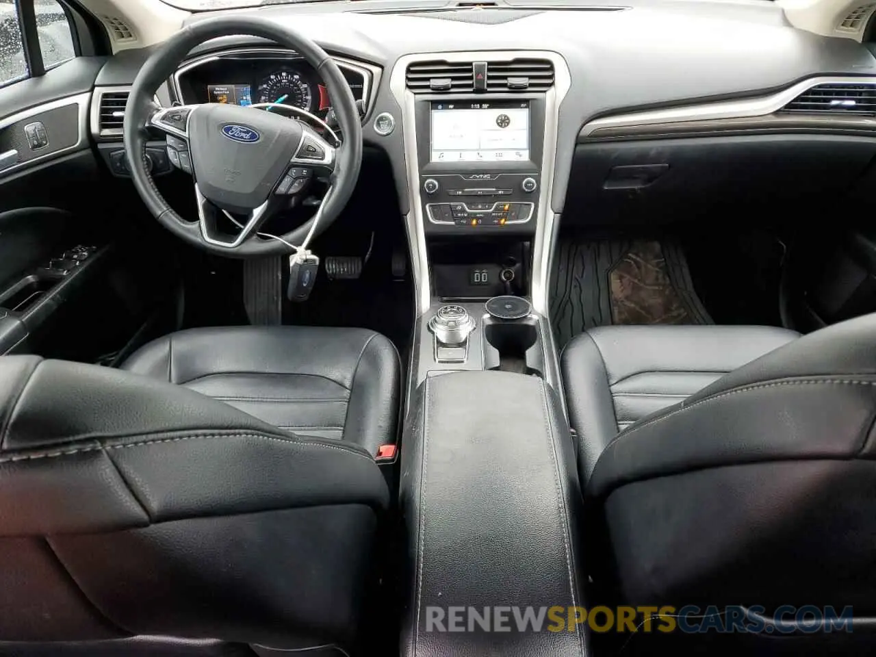 8 fotografías del automóvil dañado 3FA6P0CDXKR265120 FORD FUSION 2019