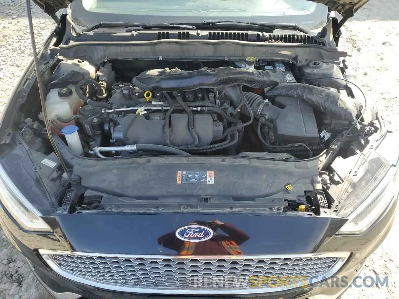 11 fotografías del automóvil dañado 3FA6P0D91KR124124 FORD FUSION 2019
