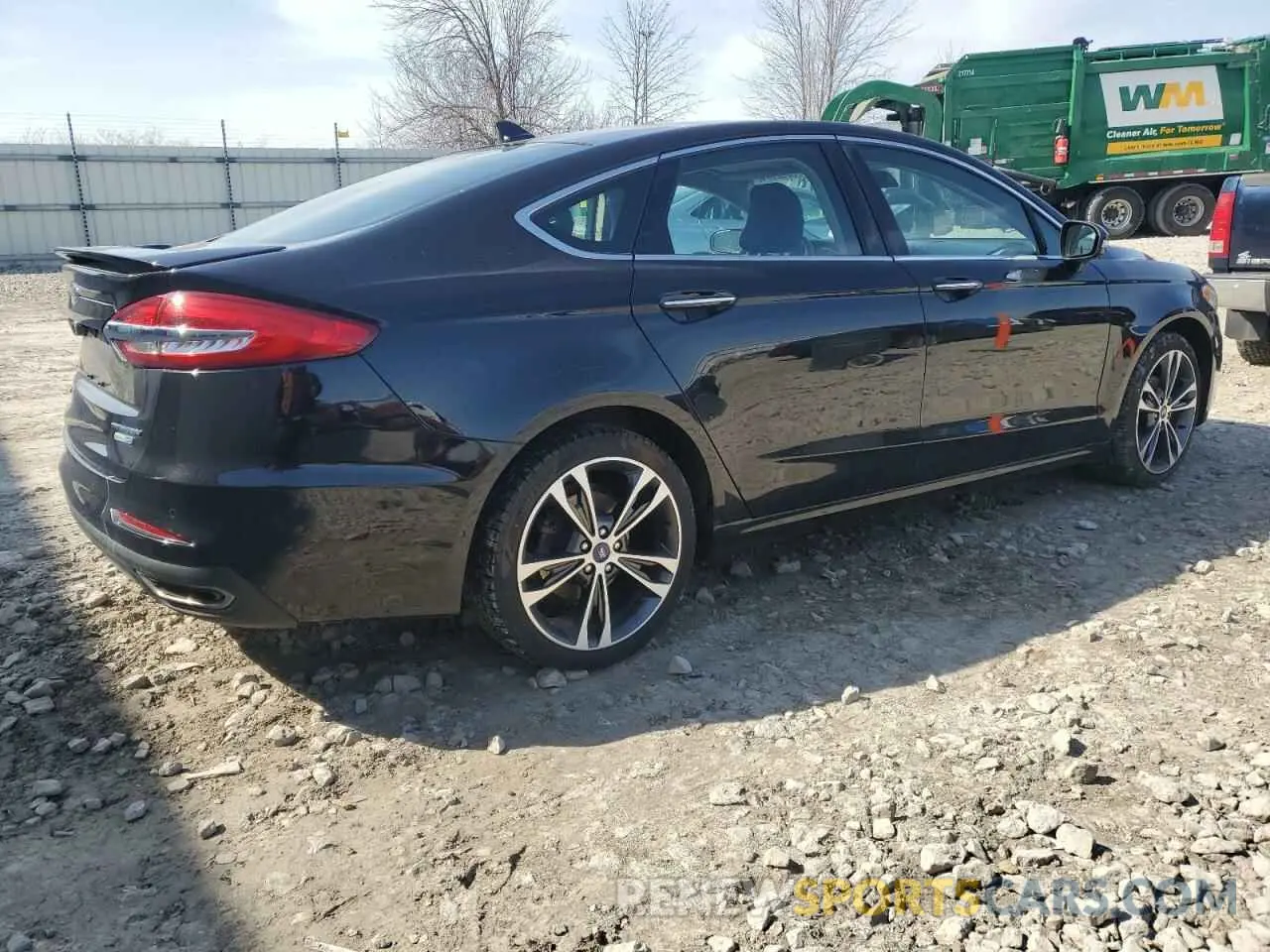 3 fotografías del automóvil dañado 3FA6P0D91KR124124 FORD FUSION 2019