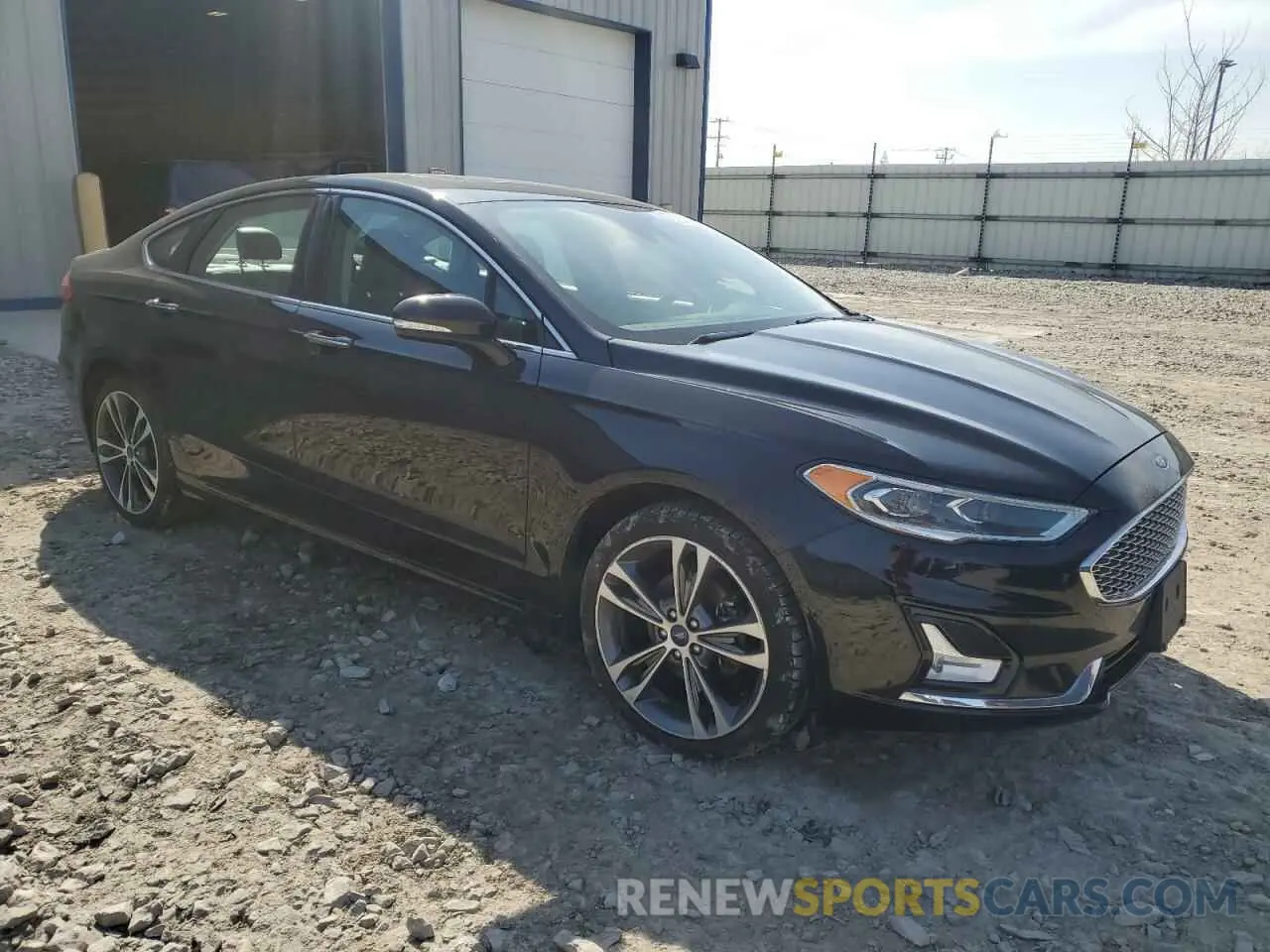 4 fotografías del automóvil dañado 3FA6P0D91KR124124 FORD FUSION 2019