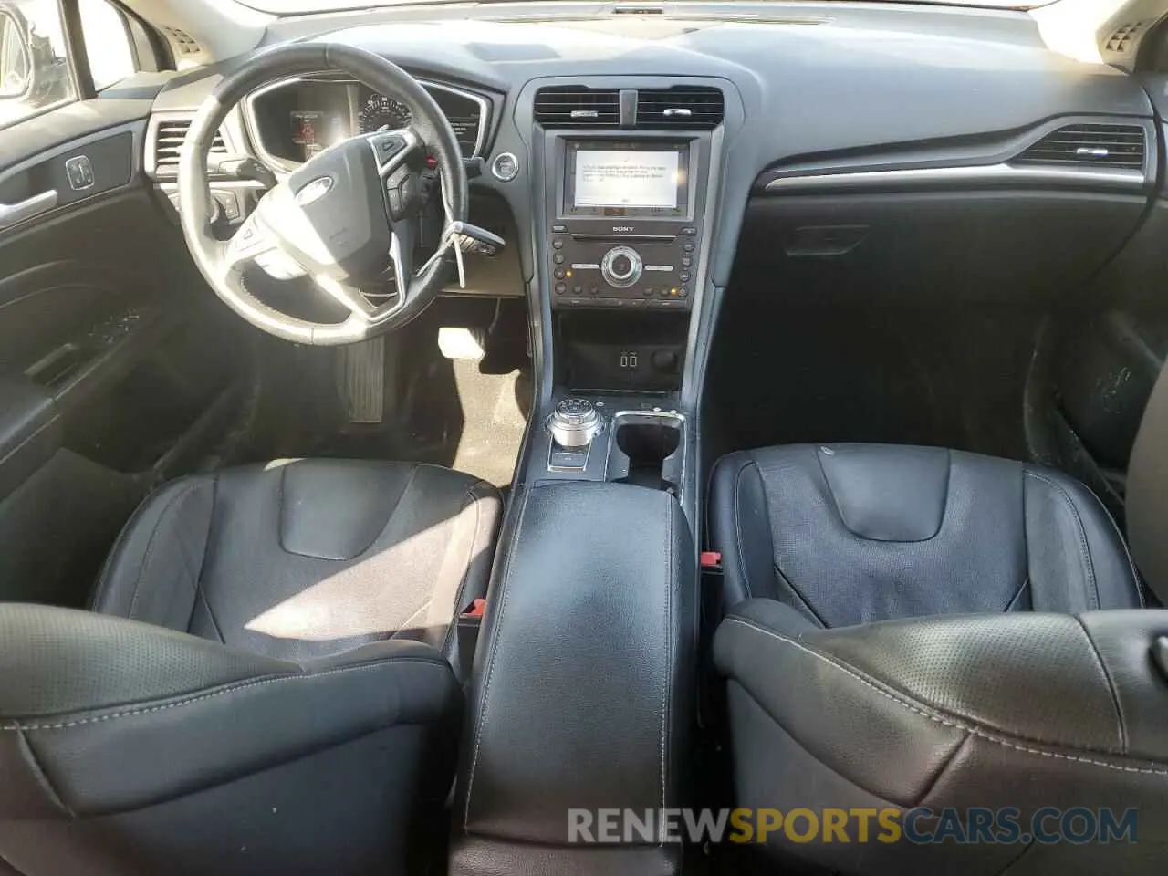 8 fotografías del automóvil dañado 3FA6P0D91KR124124 FORD FUSION 2019