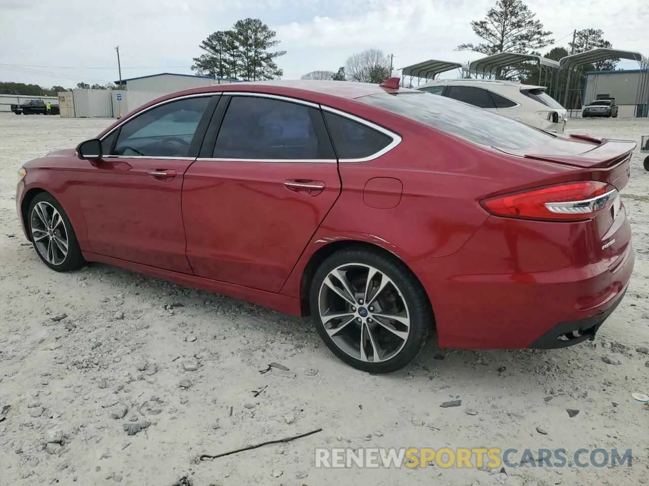 2 fotografías del automóvil dañado 3FA6P0D92KR153180 FORD FUSION 2019