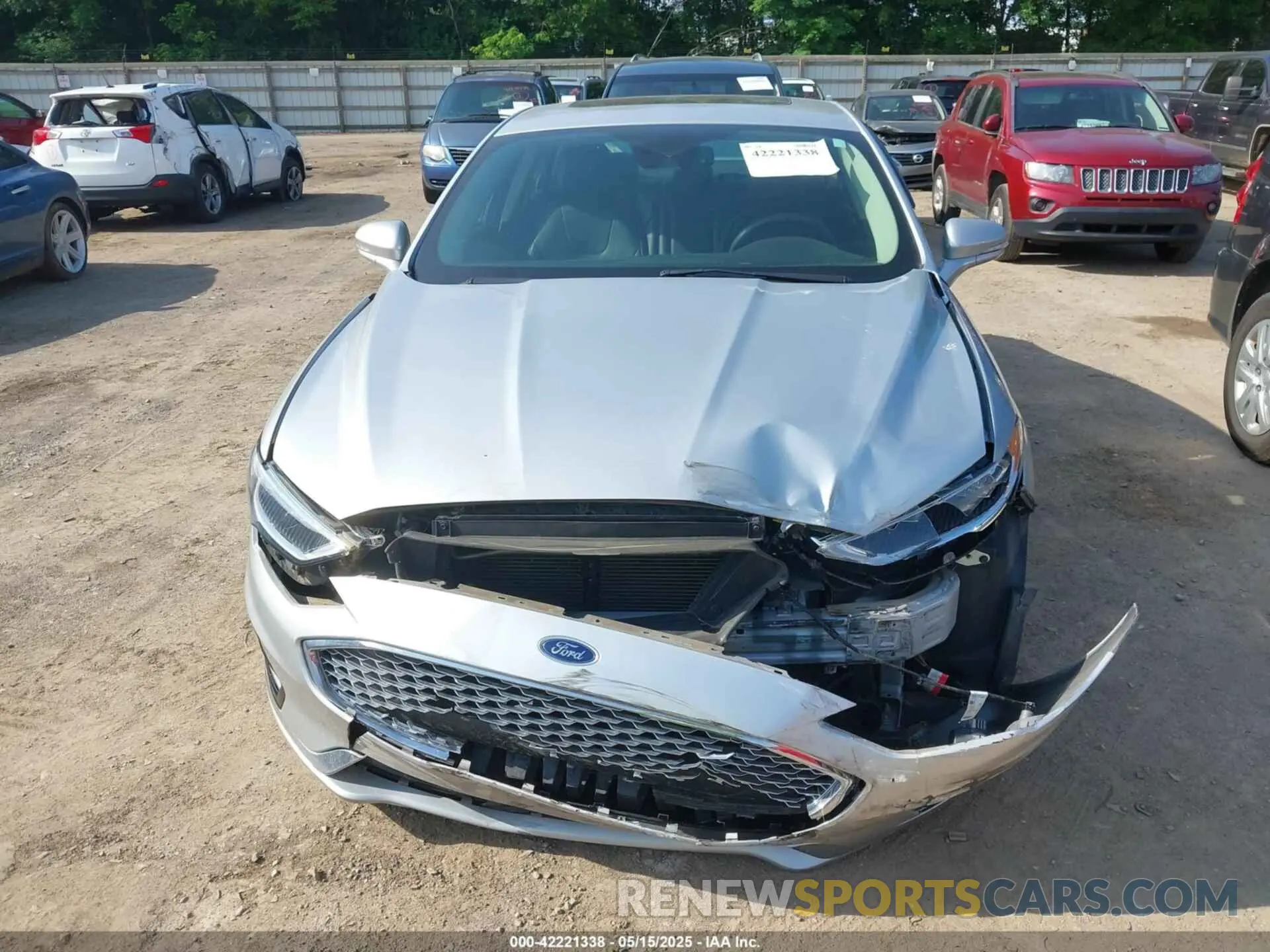 12 fotografías del automóvil dañado 3FA6P0D92KR184848 FORD FUSION 2019