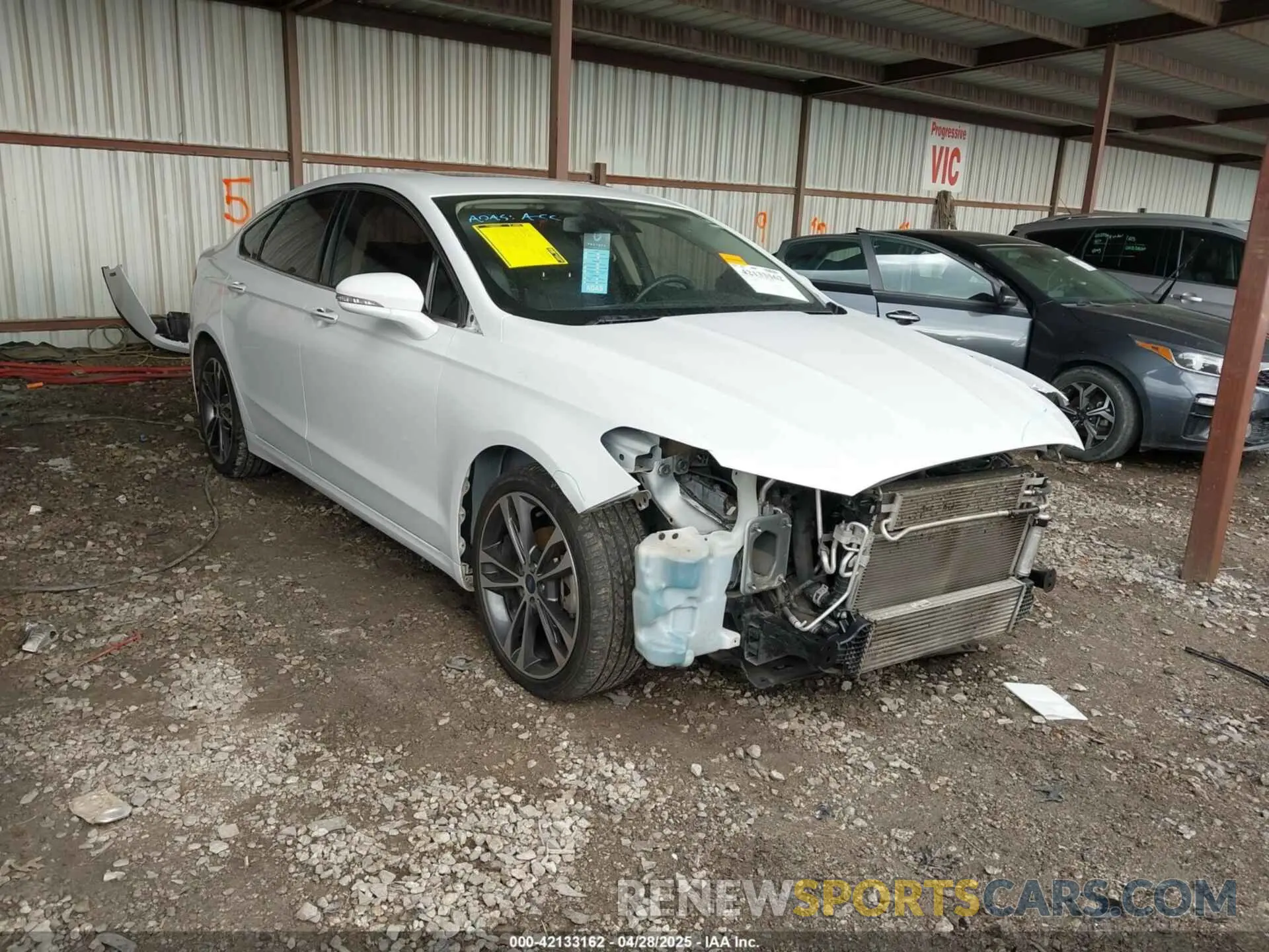1 fotografías del automóvil dañado 3FA6P0D93KR124206 FORD FUSION 2019