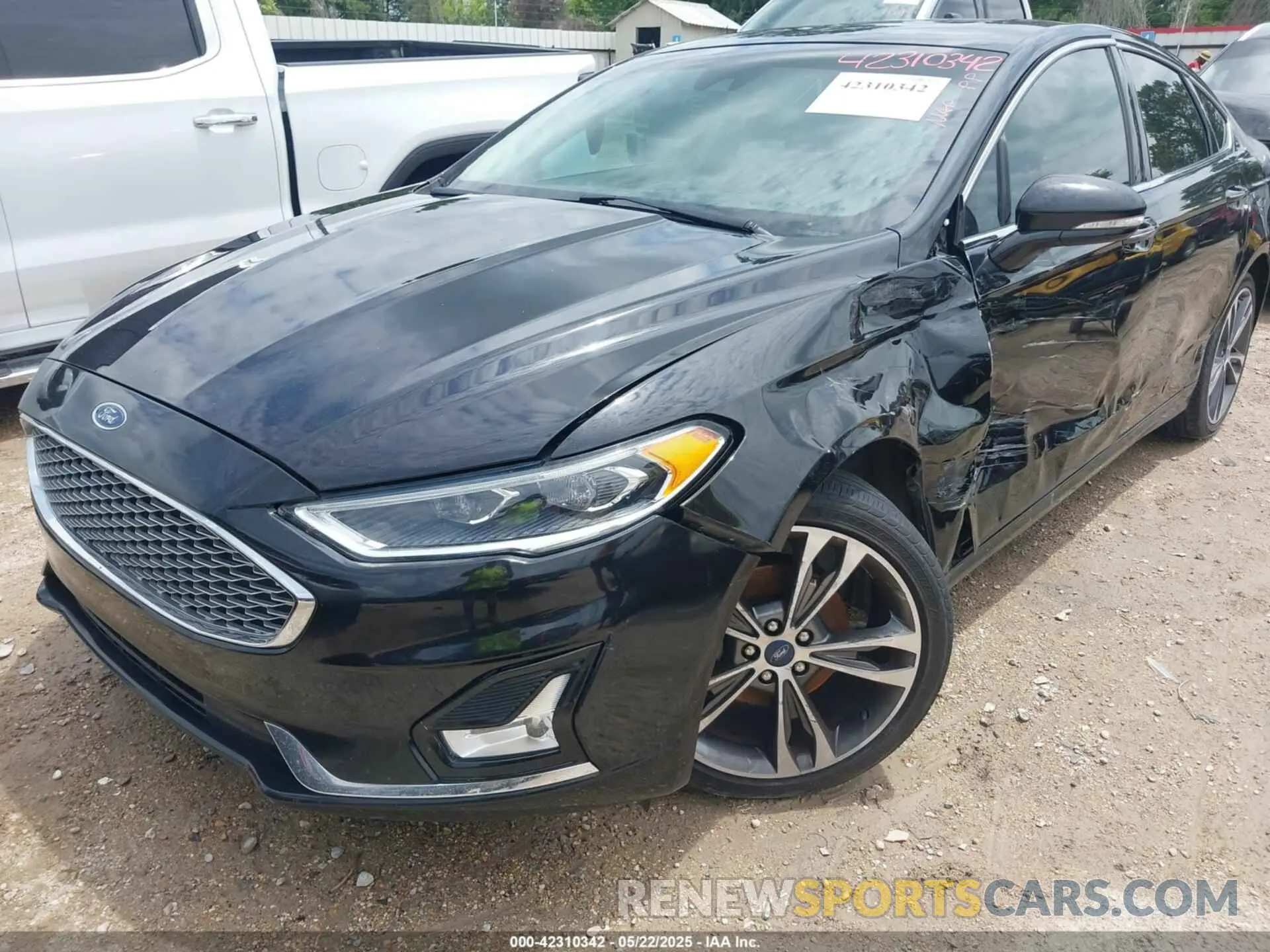 6 fotografías del automóvil dañado 3FA6P0D93KR184342 FORD FUSION 2019