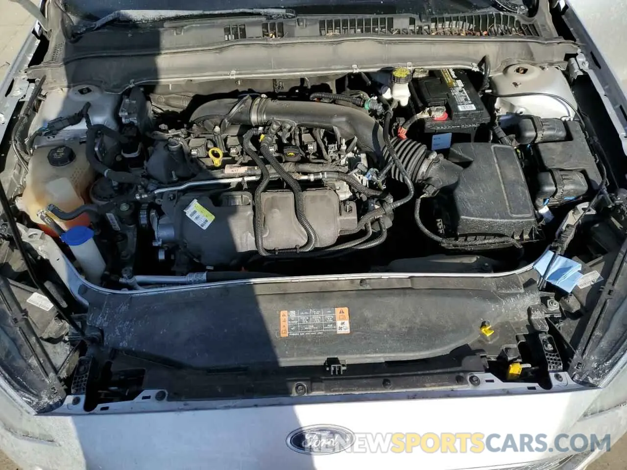 11 fotografías del automóvil dañado 3FA6P0D93KR186530 FORD FUSION 2019
