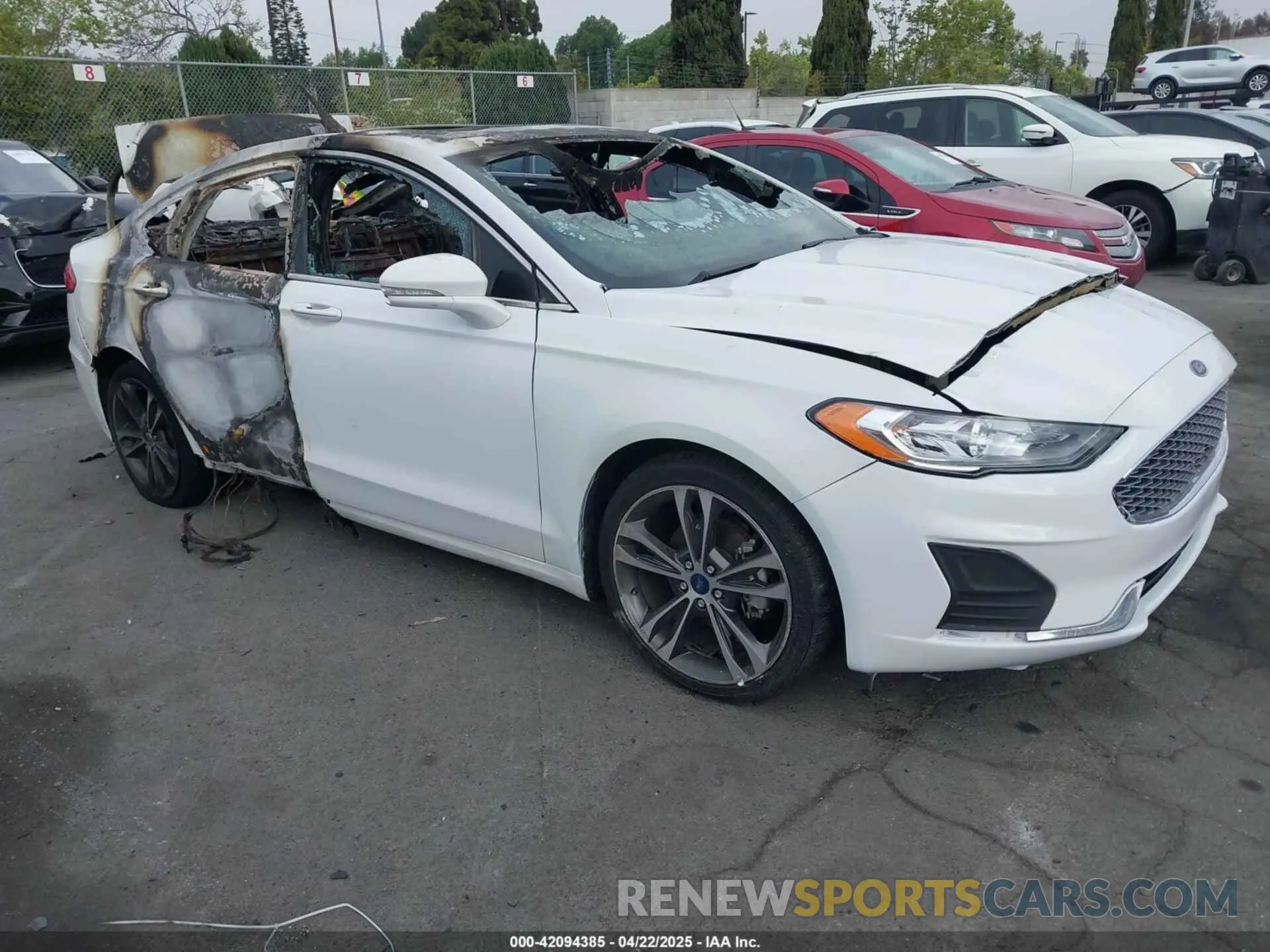 1 fotografías del automóvil dañado 3FA6P0D94KR143184 FORD FUSION 2019