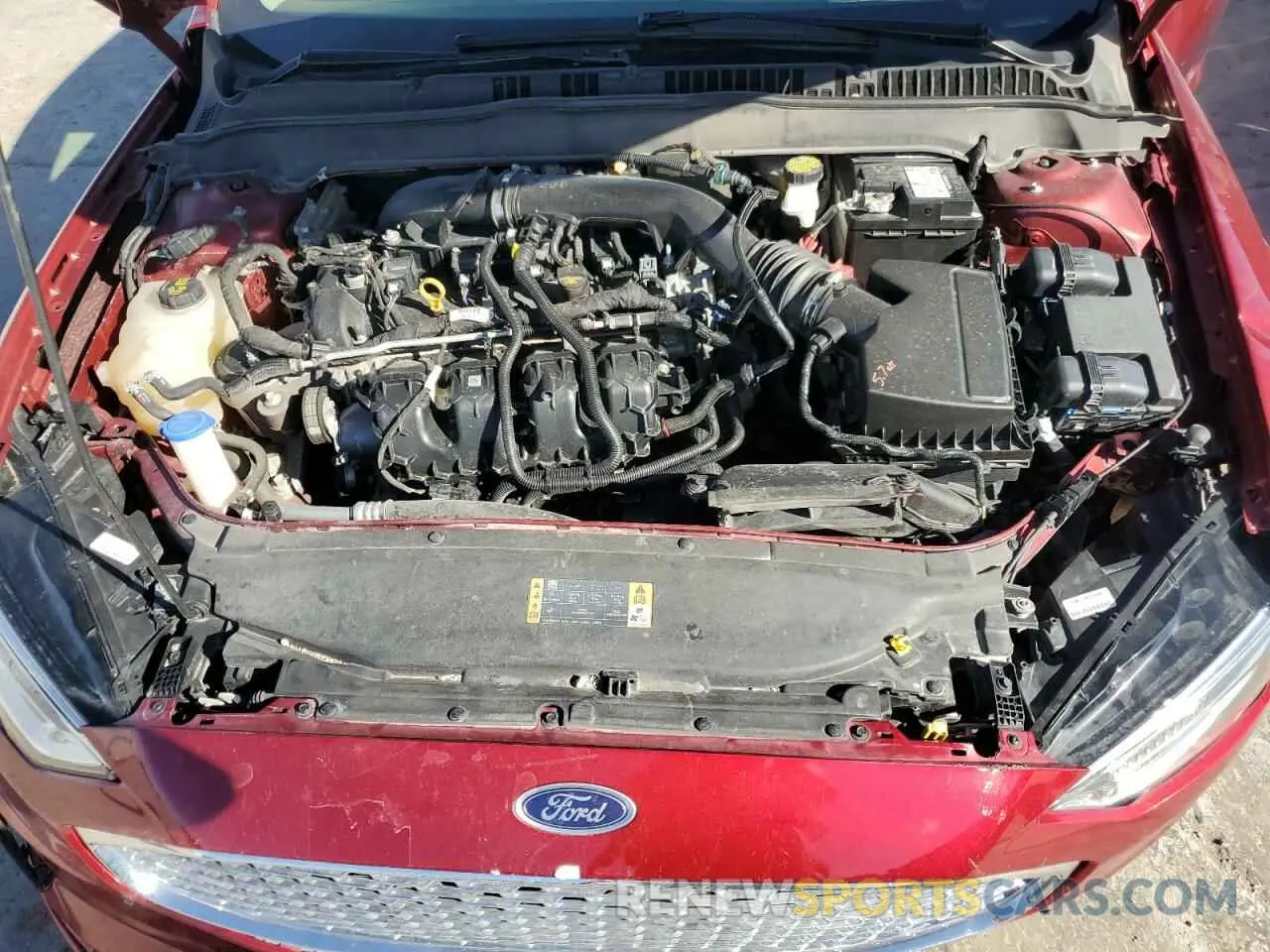 11 fotografías del automóvil dañado 3FA6P0D95KR220368 FORD FUSION 2019