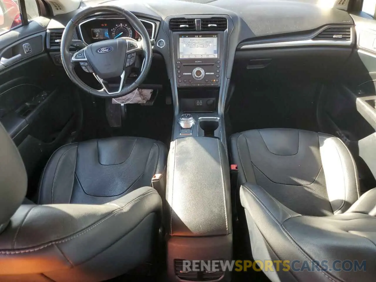 8 fotografías del automóvil dañado 3FA6P0D95KR220368 FORD FUSION 2019
