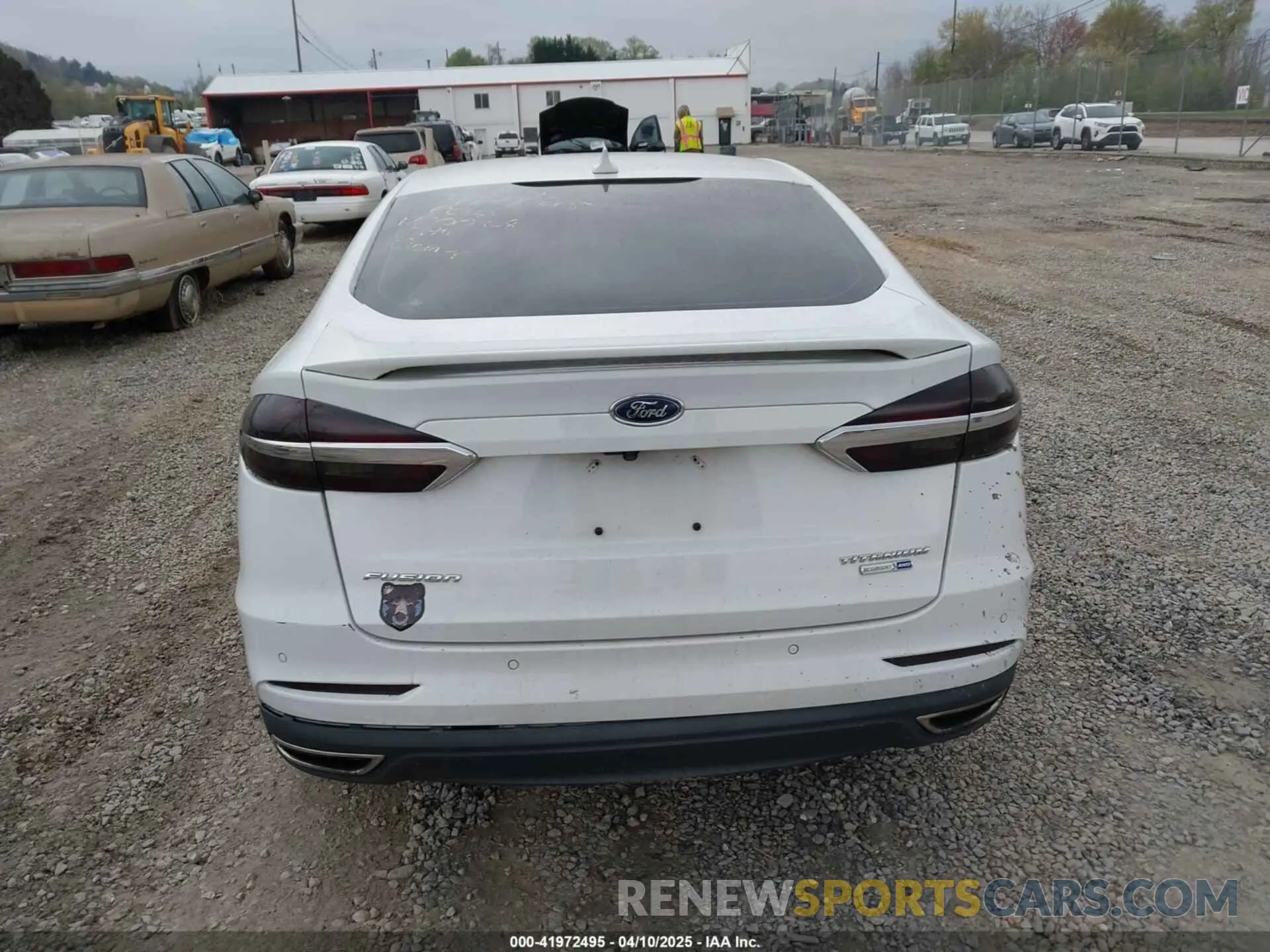 15 fotografías del automóvil dañado 3FA6P0D96KR120196 FORD FUSION 2019