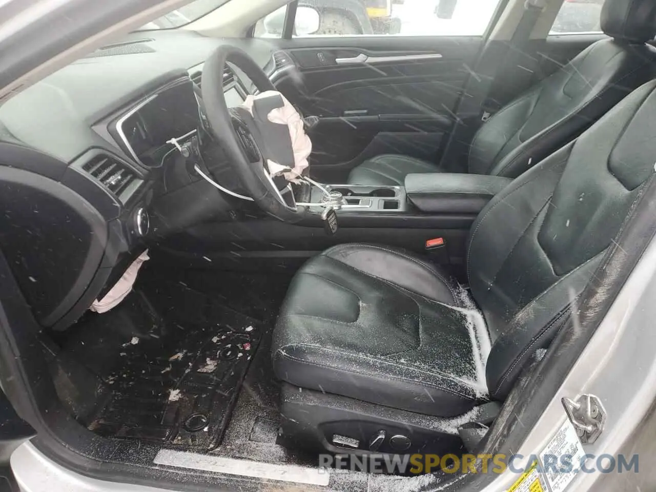 7 fotografías del automóvil dañado 3FA6P0D96KR186618 FORD FUSION 2019