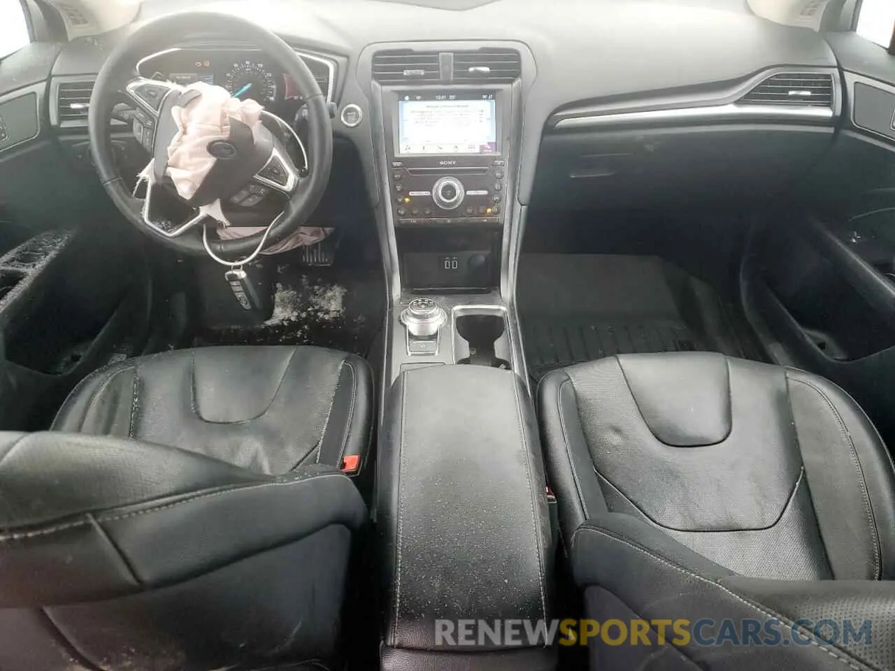 8 fotografías del automóvil dañado 3FA6P0D96KR186618 FORD FUSION 2019