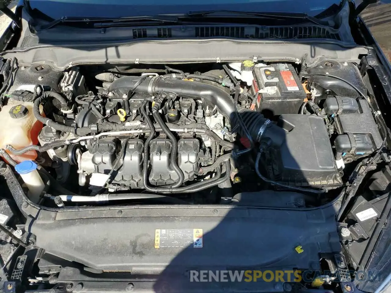 11 fotografías del automóvil dañado 3FA6P0D96KR187221 FORD FUSION 2019