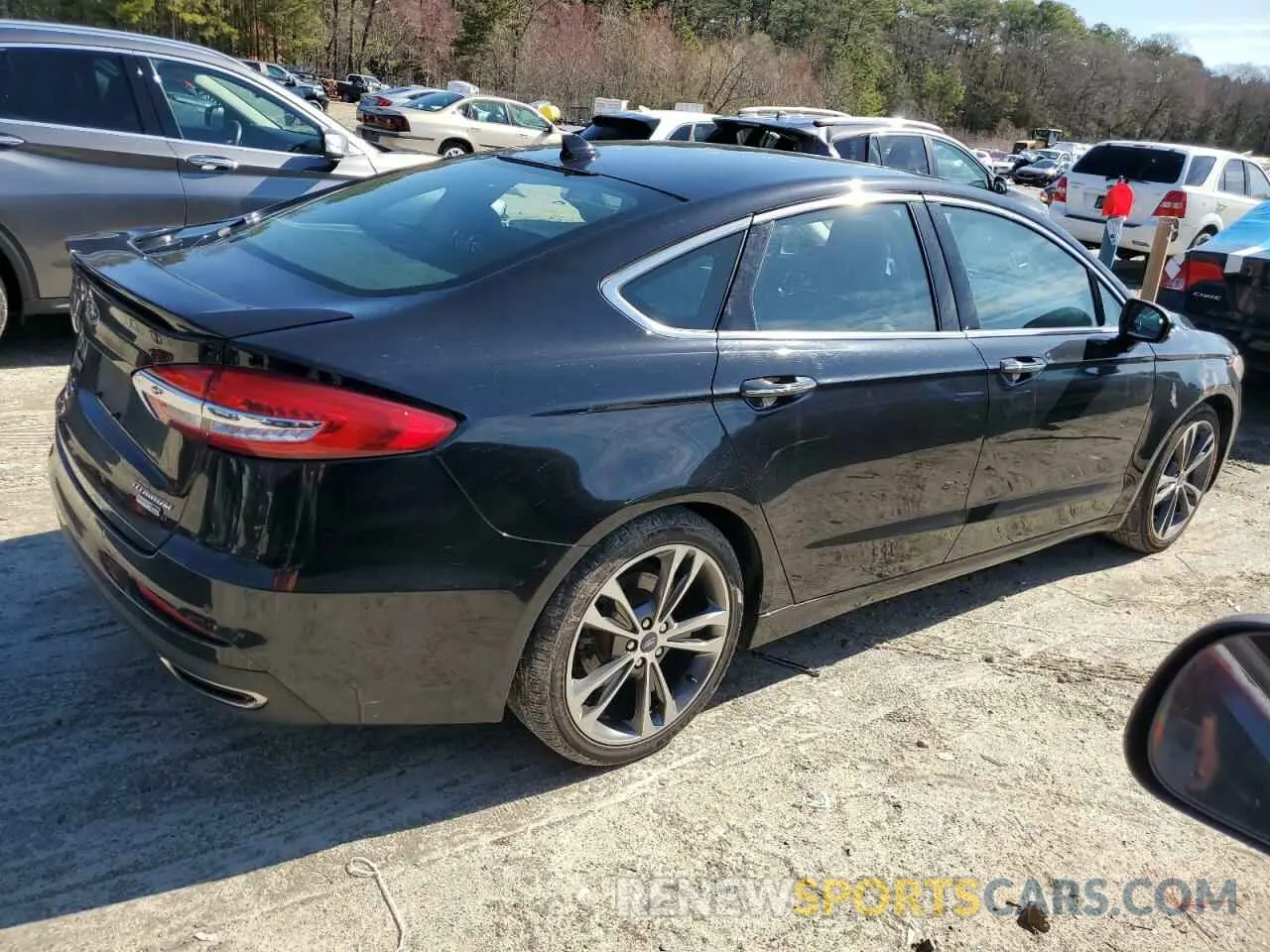 3 fotografías del automóvil dañado 3FA6P0D96KR187221 FORD FUSION 2019