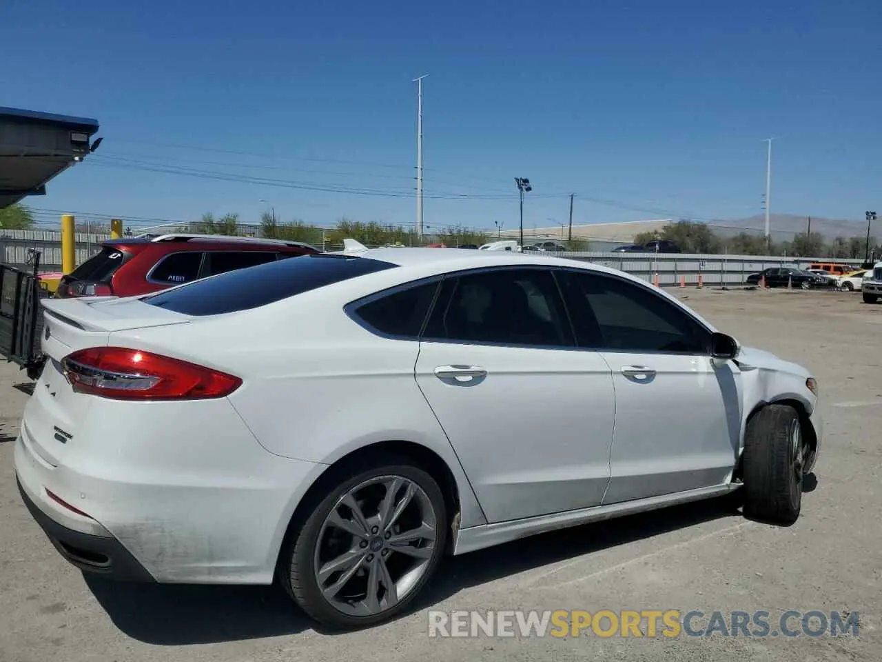 3 fotografías del automóvil dañado 3FA6P0D97KR222249 FORD FUSION 2019