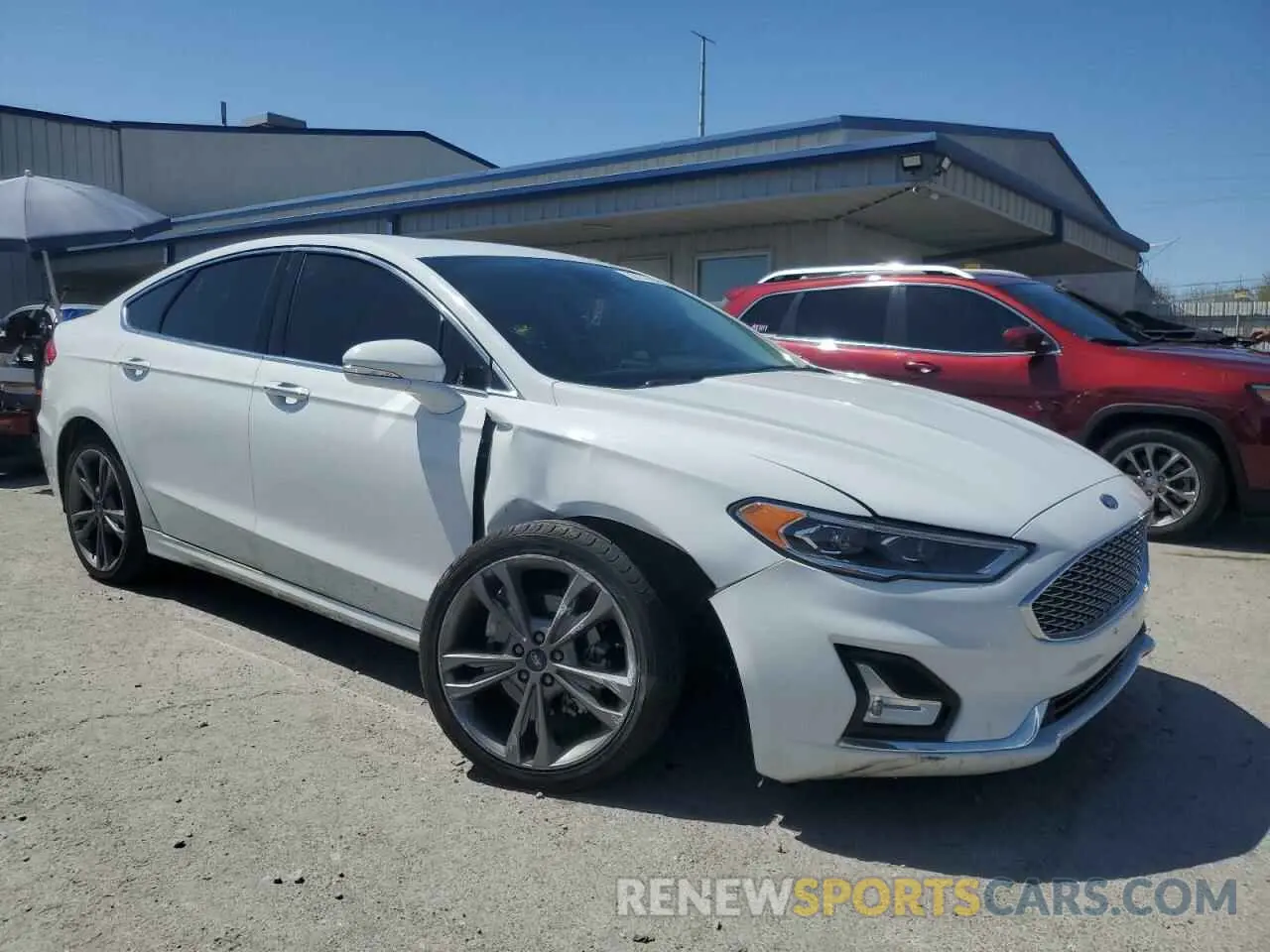 4 fotografías del automóvil dañado 3FA6P0D97KR222249 FORD FUSION 2019