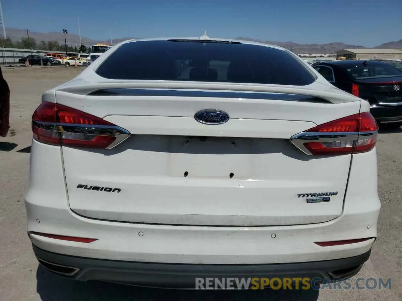 6 fotografías del automóvil dañado 3FA6P0D97KR222249 FORD FUSION 2019