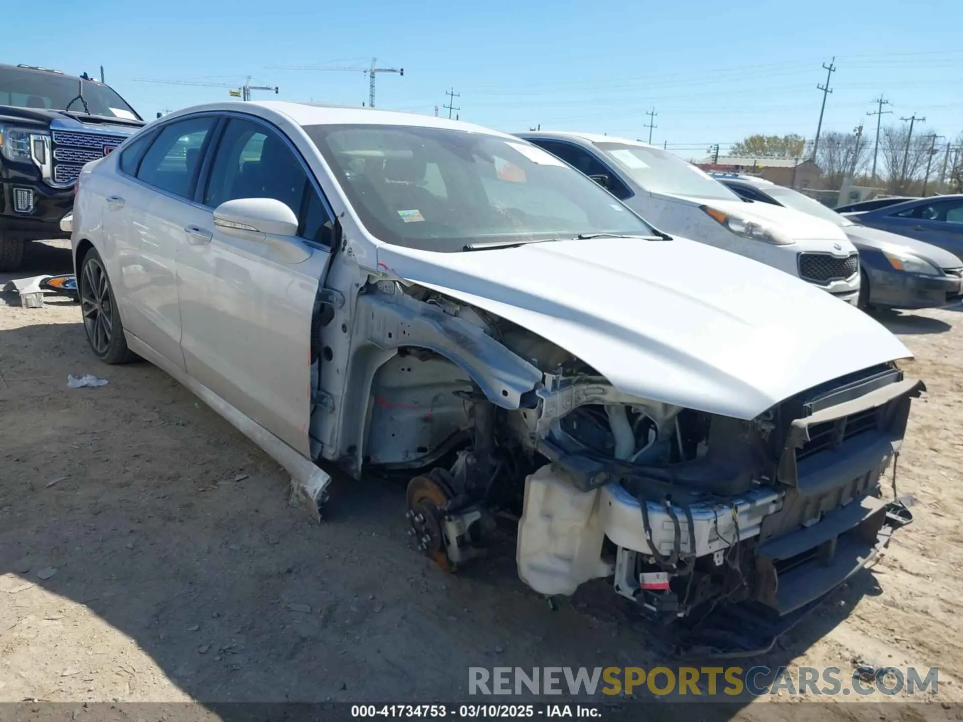 1 fotografías del automóvil dañado 3FA6P0D98KR124086 FORD FUSION 2019