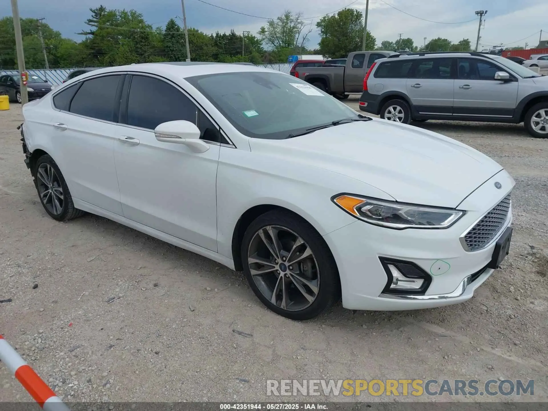 1 fotografías del automóvil dañado 3FA6P0D99KR124405 FORD FUSION 2019