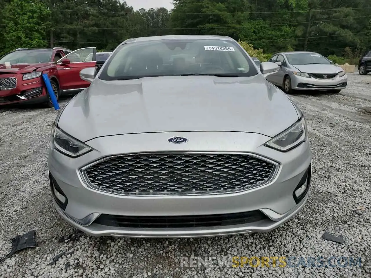 5 fotografías del automóvil dañado 3FA6P0D99KR139292 FORD FUSION 2019