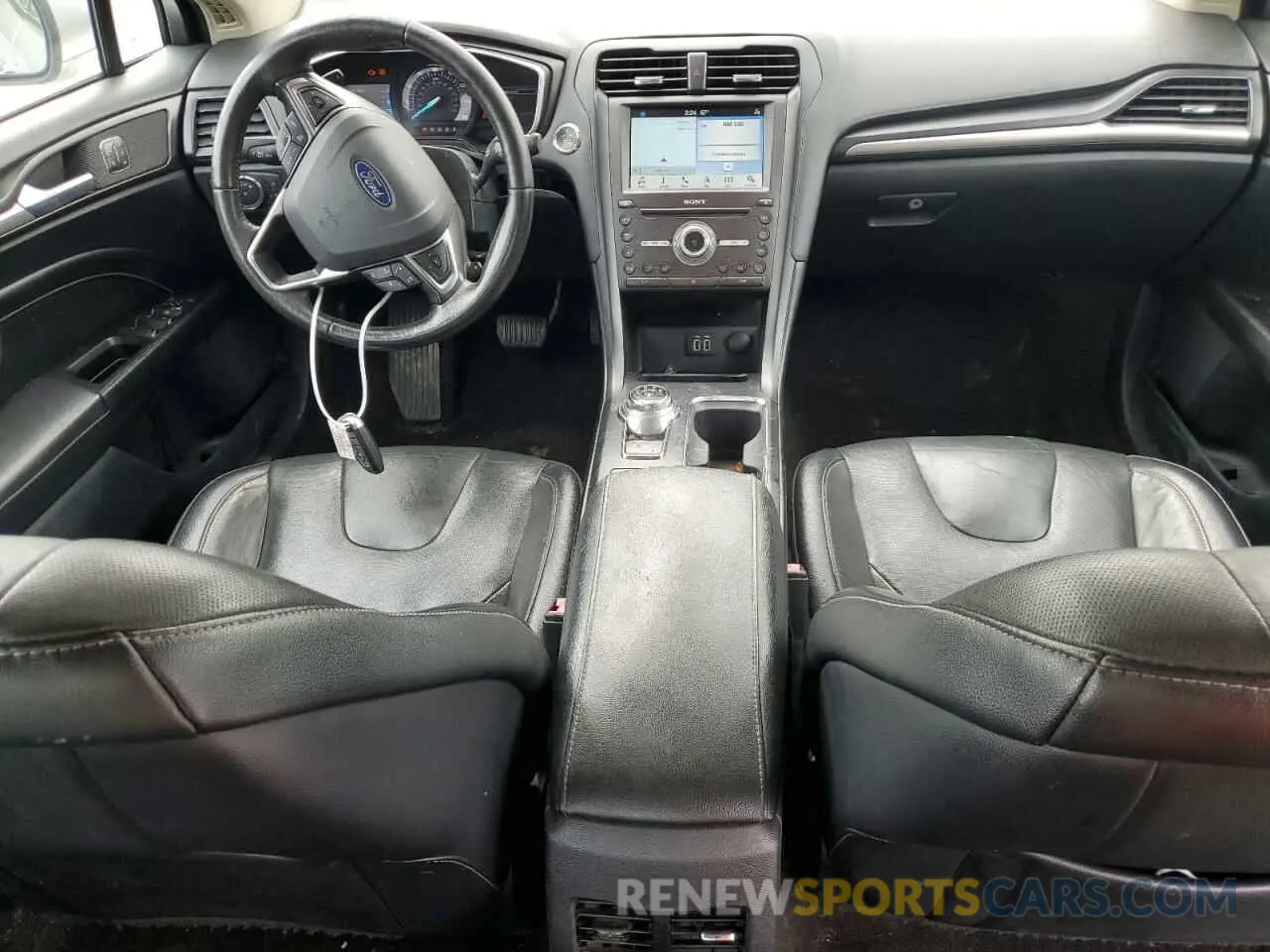 8 fotografías del automóvil dañado 3FA6P0D99KR139292 FORD FUSION 2019