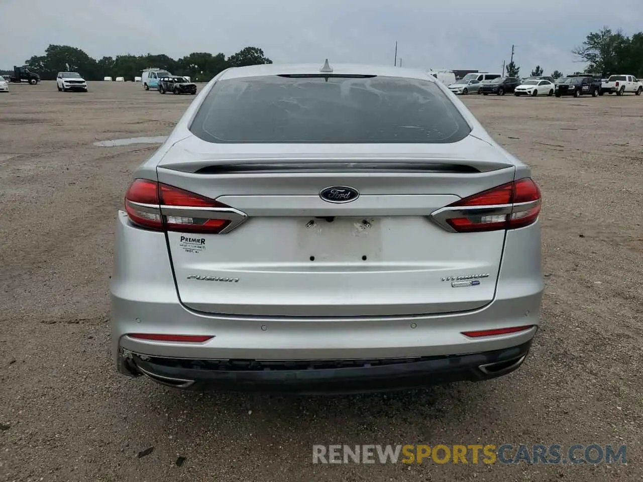 6 fotografías del automóvil dañado 3FA6P0D99KR205128 FORD FUSION 2019