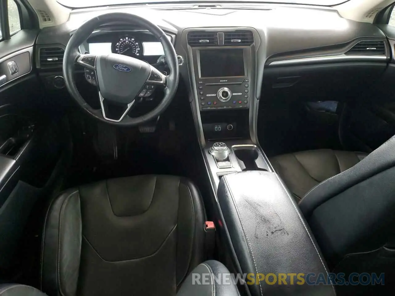 8 fotografías del automóvil dañado 3FA6P0D99KR205128 FORD FUSION 2019