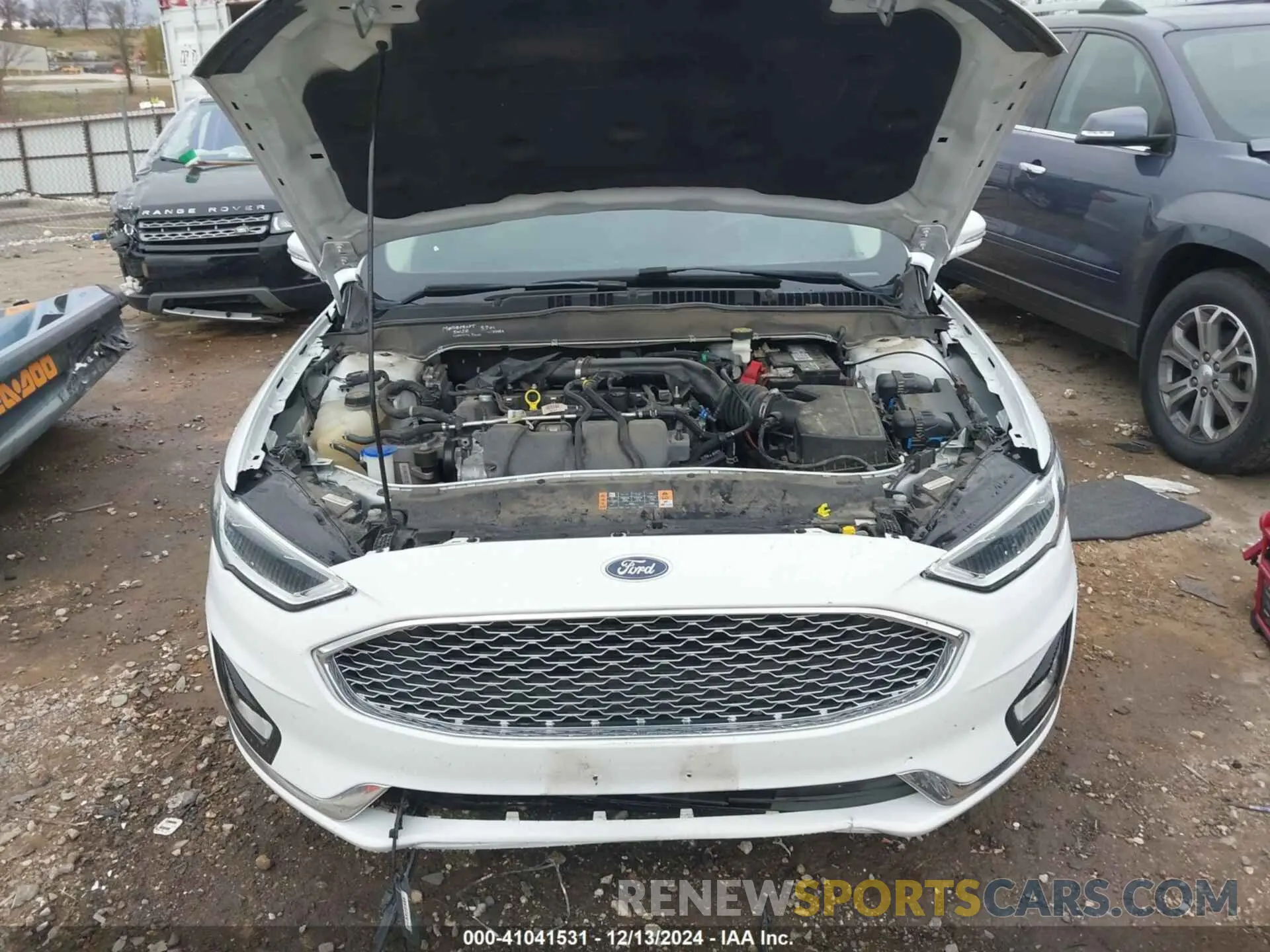 10 fotografías del automóvil dañado 3FA6P0D9XKR139592 FORD FUSION 2019