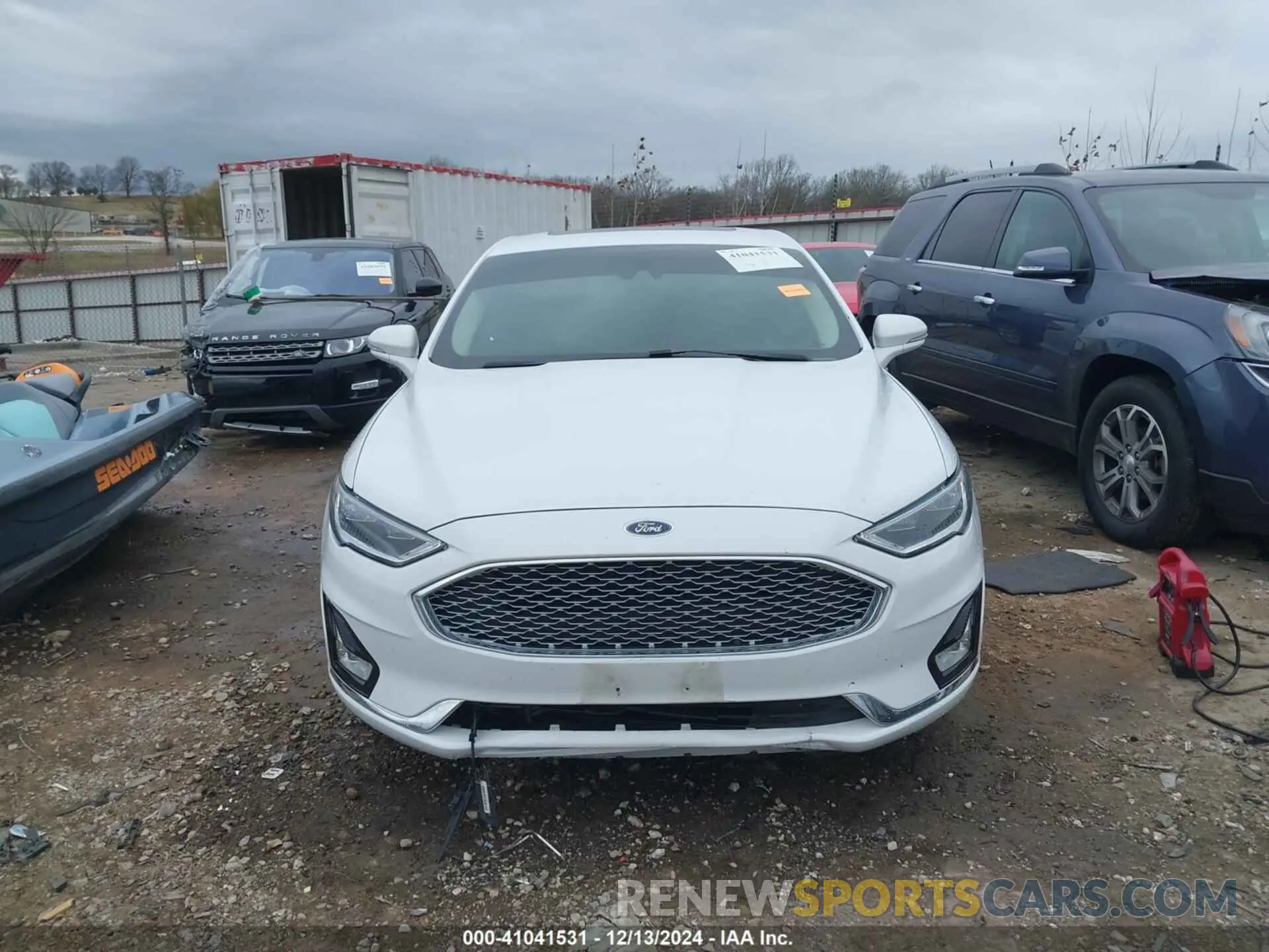13 fotografías del automóvil dañado 3FA6P0D9XKR139592 FORD FUSION 2019
