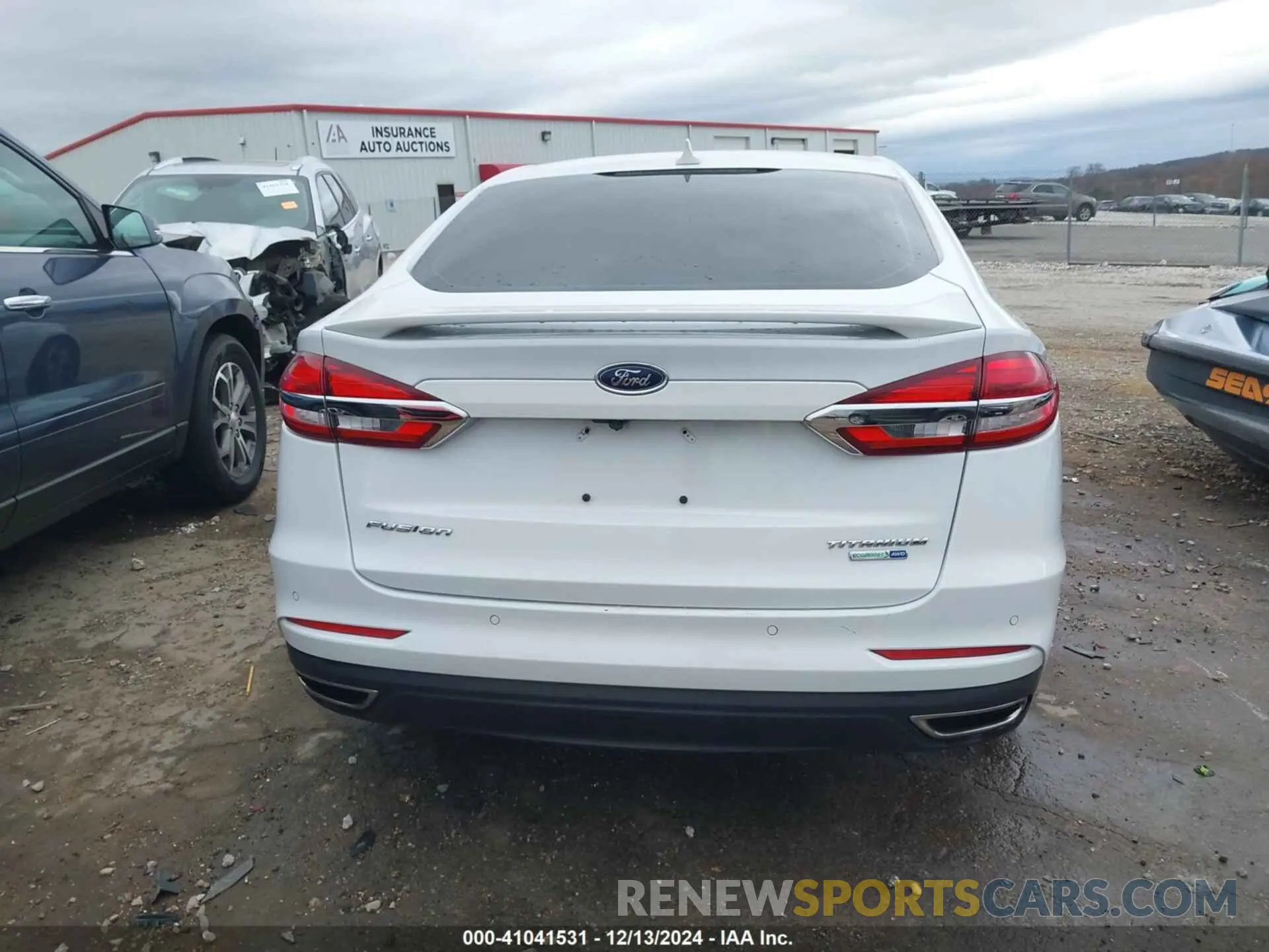 17 fotografías del automóvil dañado 3FA6P0D9XKR139592 FORD FUSION 2019