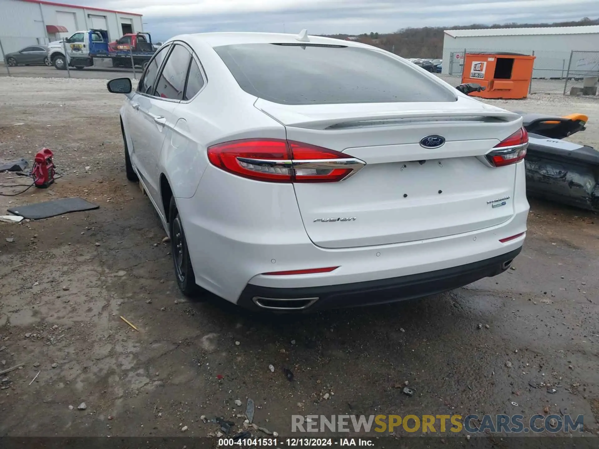 3 fotografías del automóvil dañado 3FA6P0D9XKR139592 FORD FUSION 2019