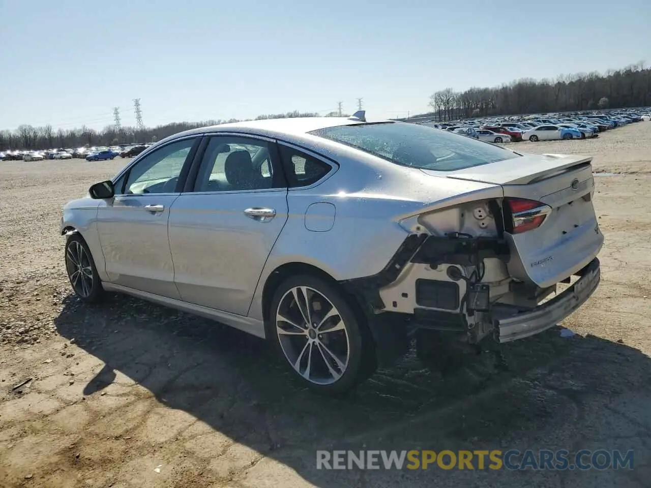 2 fotografías del automóvil dañado 3FA6P0D9XKR186914 FORD FUSION 2019