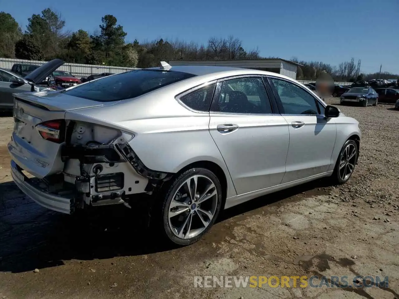 3 fotografías del automóvil dañado 3FA6P0D9XKR186914 FORD FUSION 2019