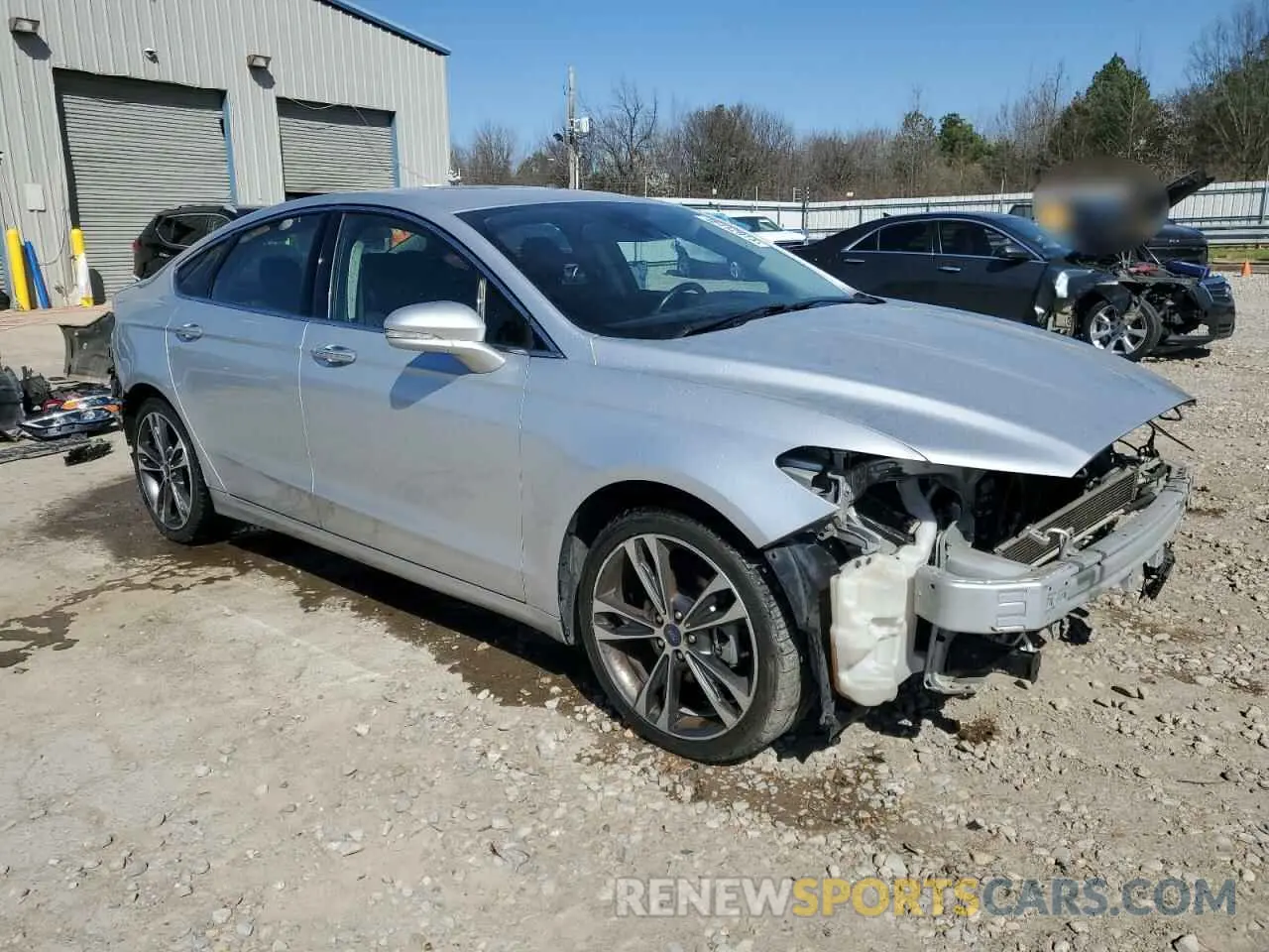 4 fotografías del automóvil dañado 3FA6P0D9XKR186914 FORD FUSION 2019