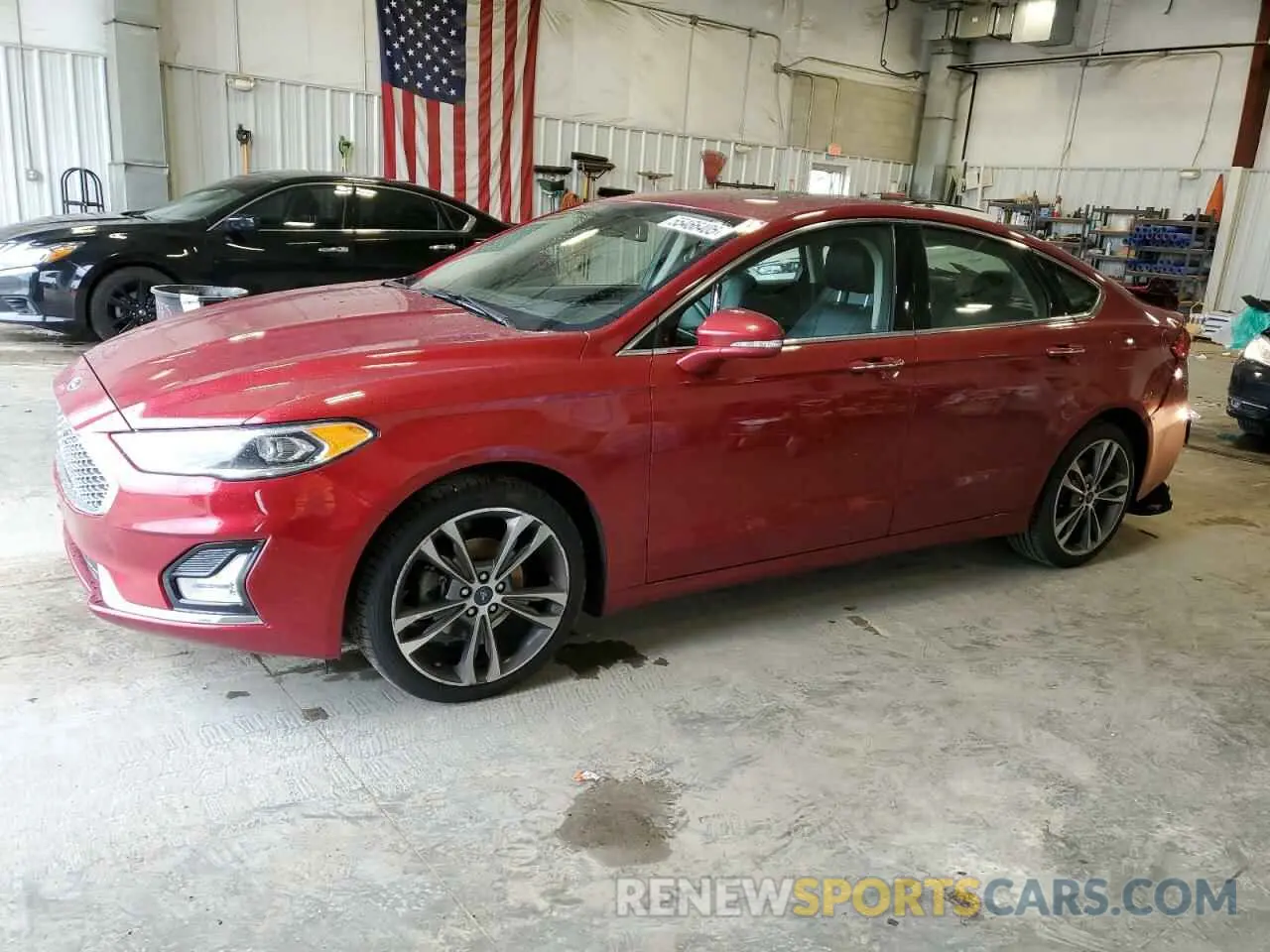1 fotografías del automóvil dañado 3FA6P0D9XKR204408 FORD FUSION 2019
