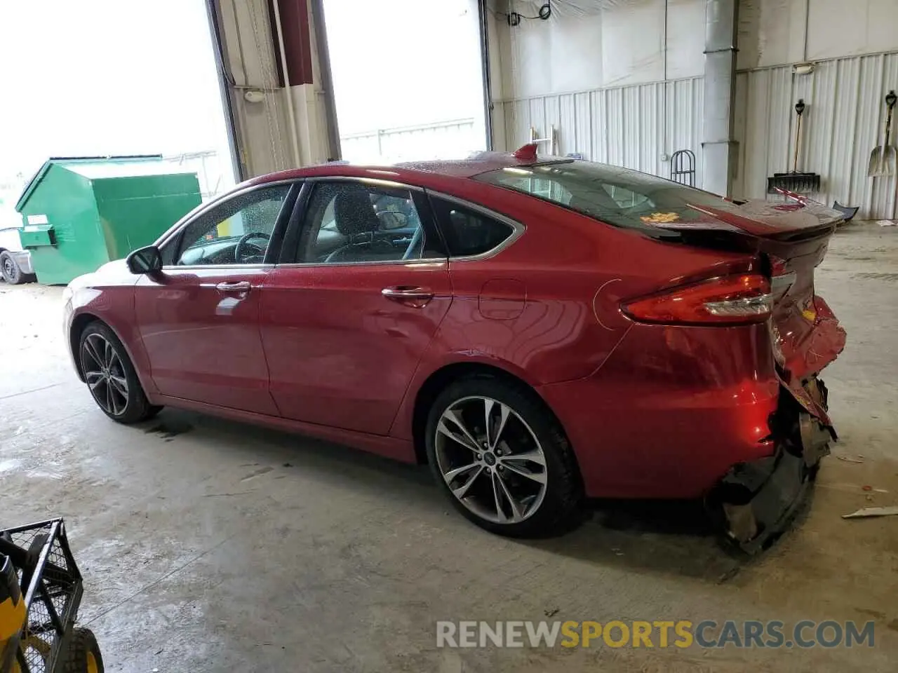 2 fotografías del automóvil dañado 3FA6P0D9XKR204408 FORD FUSION 2019