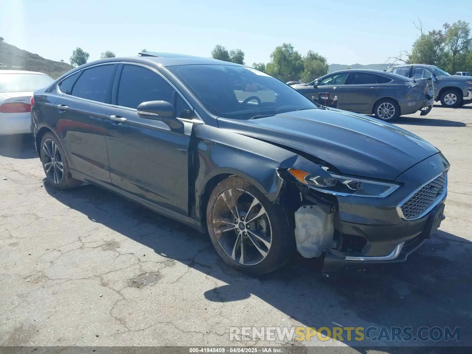 1 fotografías del automóvil dañado 3FA6P0D9XKR205154 FORD FUSION 2019
