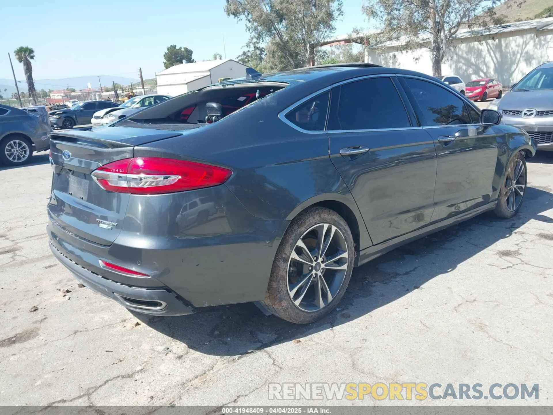 4 fotografías del automóvil dañado 3FA6P0D9XKR205154 FORD FUSION 2019