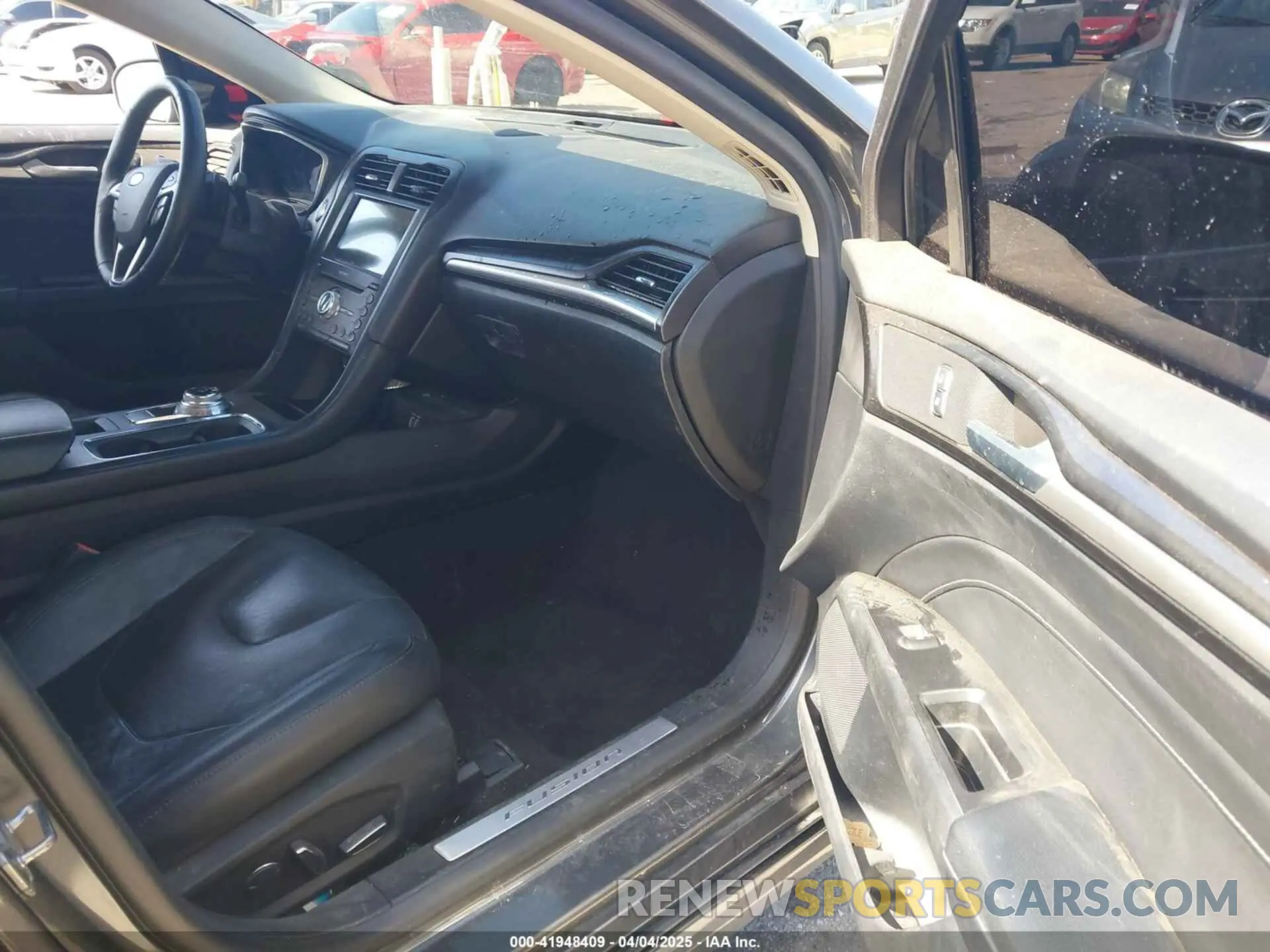 5 fotografías del automóvil dañado 3FA6P0D9XKR205154 FORD FUSION 2019