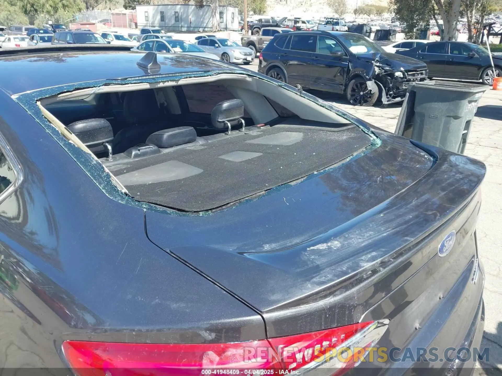 6 fotografías del automóvil dañado 3FA6P0D9XKR205154 FORD FUSION 2019