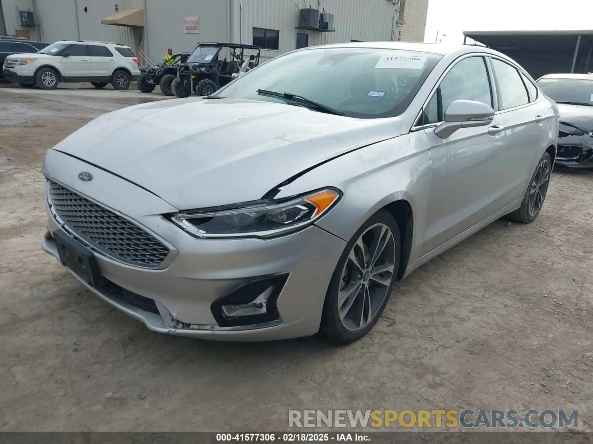 2 fotografías del automóvil dañado 3FA6P0D9XKR206465 FORD FUSION 2019