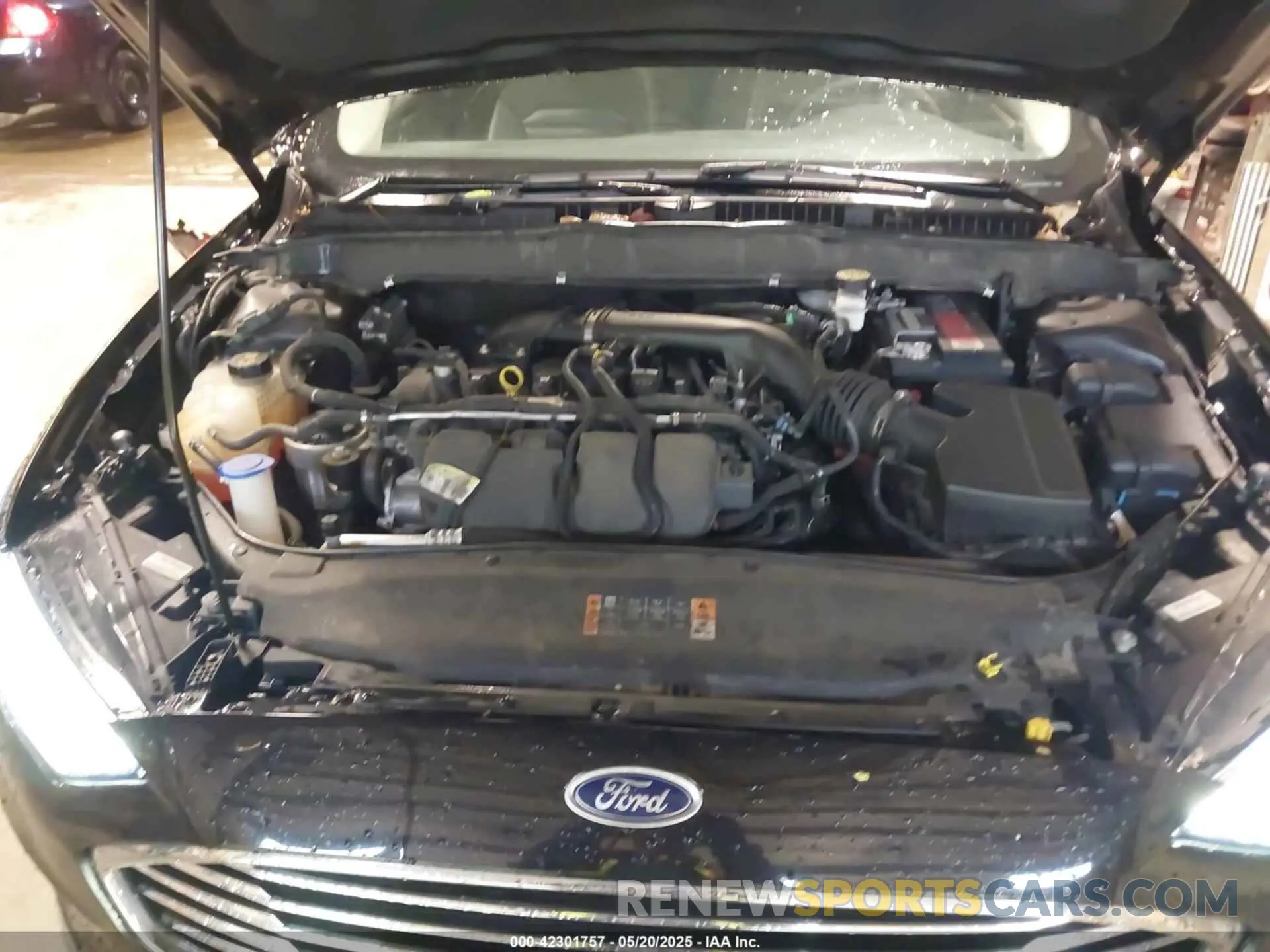 10 fotografías del automóvil dañado 3FA6P0E9XKR103075 FORD FUSION 2019