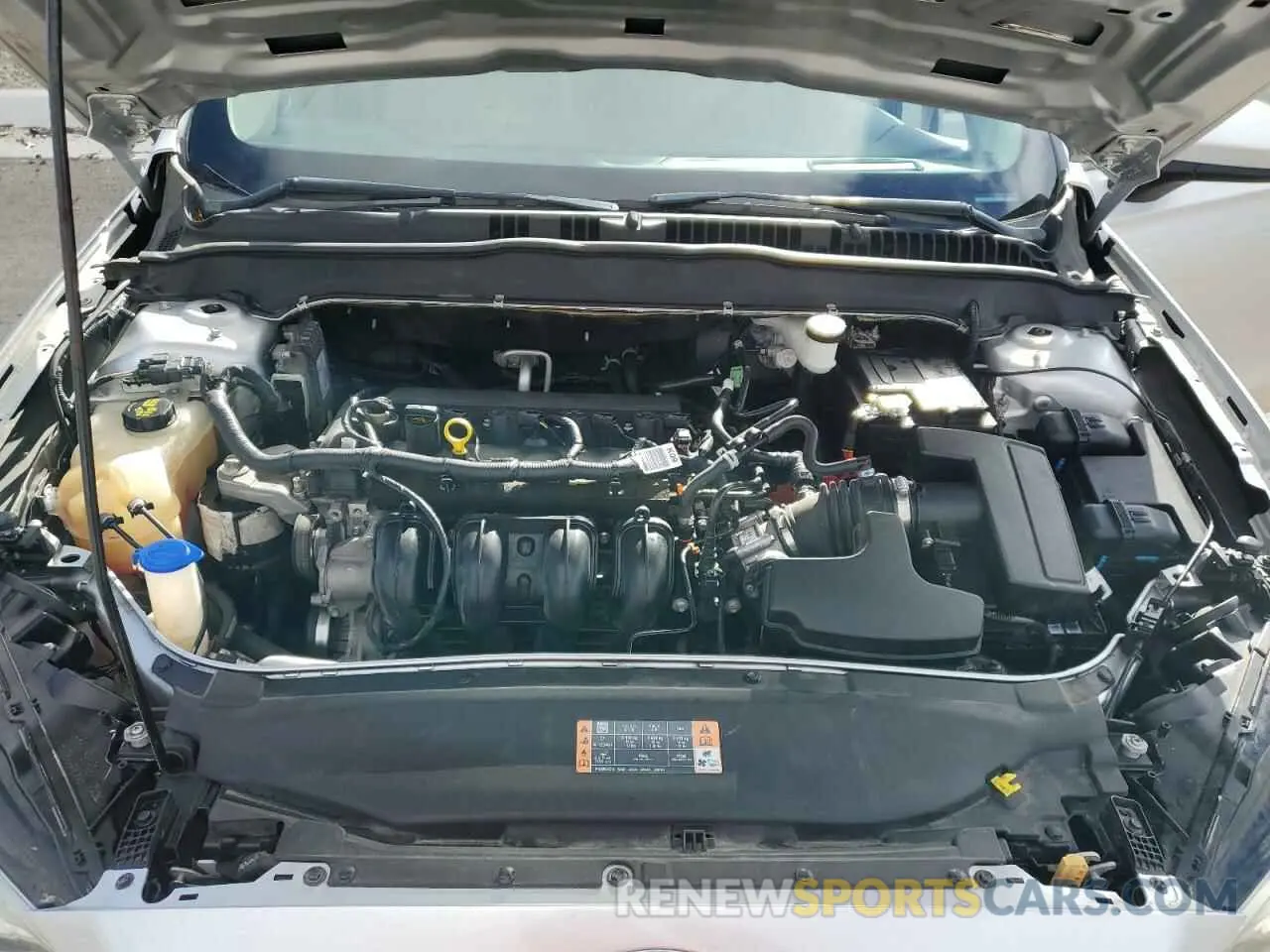 11 fotografías del automóvil dañado 3FA6P0G71KR104255 FORD FUSION 2019