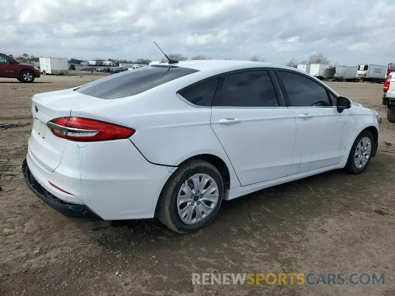 3 fotografías del automóvil dañado 3FA6P0G71KR277063 FORD FUSION 2019