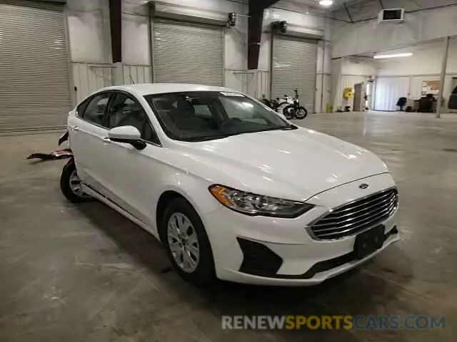11 fotografías del automóvil dañado 3FA6P0G72KR199618 FORD FUSION 2019