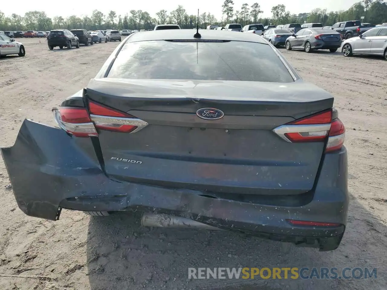 6 fotografías del automóvil dañado 3FA6P0G73KR282748 FORD FUSION 2019