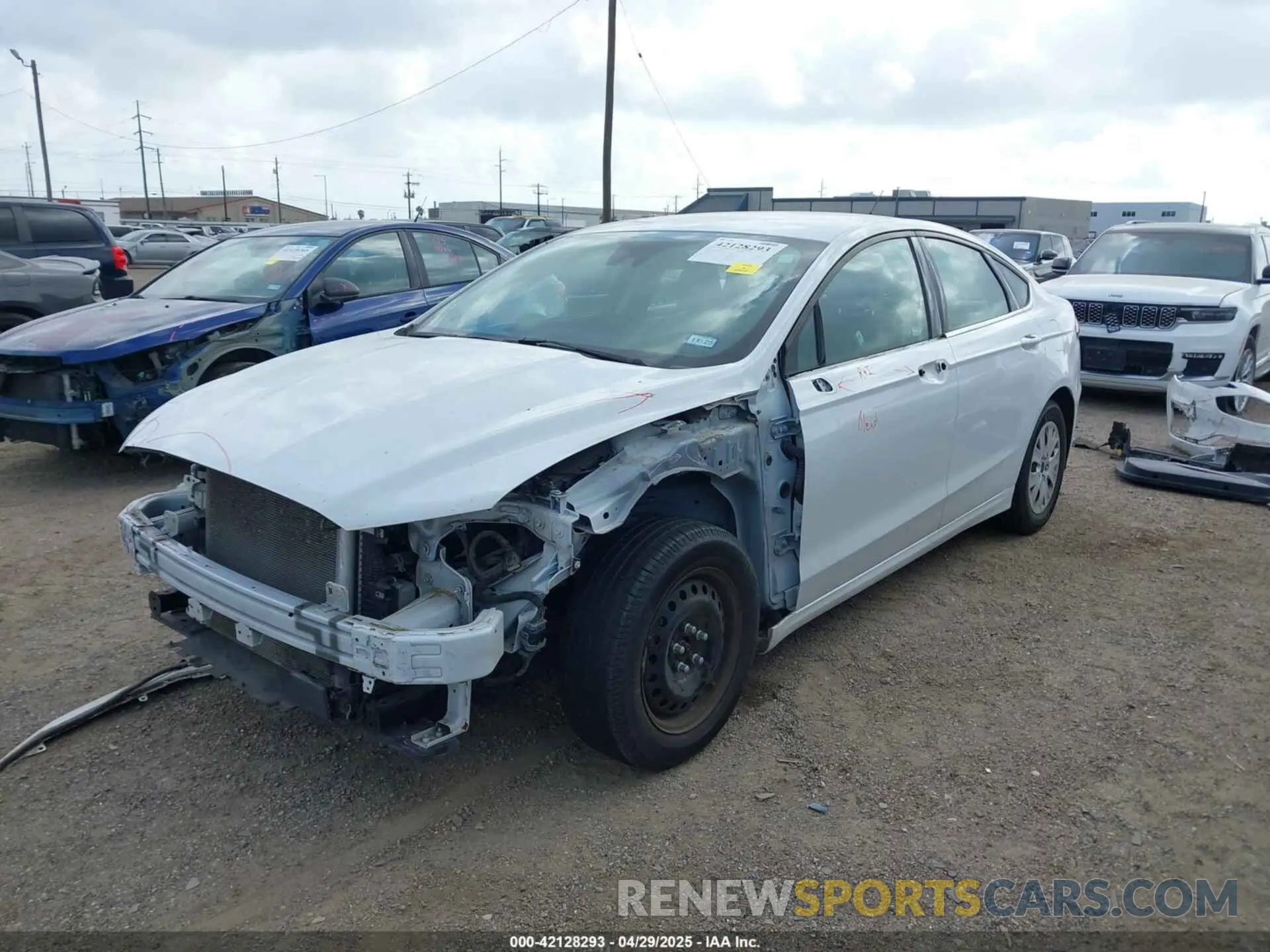 2 fotografías del automóvil dañado 3FA6P0G76KR170915 FORD FUSION 2019